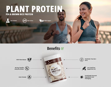 100% Plant Protein - Pea & Brown Rice Protein